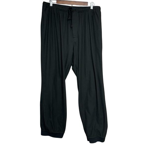 Men's Black Nautica Pajama Pants - Size Large Regular - Picture 1 of 6